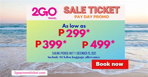 2go travel promo ticket 2024